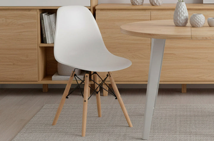 Silla de comedor París pata nórdica de Kifoni en un ambiente real