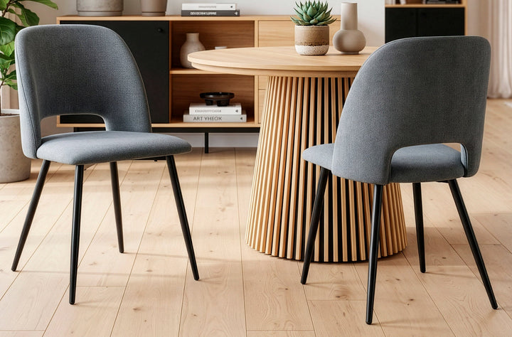 Silla de comedor Venus de Kifoni: así queda una vez montado el mueble