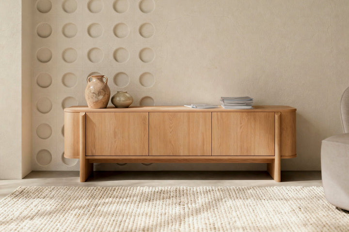 Mueble TV Sidney de Kifoni en un ambiente real