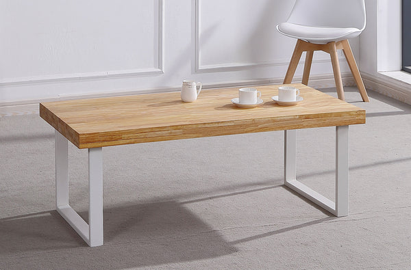 Mesa de centro Natural en color blanco