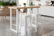Mesa alta Loft en color blanco