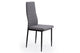 Silla de comedor Niza gris, vista 2