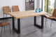 Mesa de comedor Loft roble Nordish y negro
