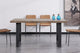 Mesa de comedor Loft roble American, vista 3