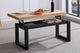 Mesa de centro elevable Loft negro