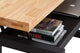Mesa de centro elevable Loft negro, vista 3