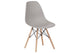 Silla de comedor París pata nórdica en color gris, vista 2