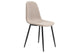 Silla de comedor Hall beige, vista 2