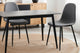 Silla de comedor Hall gris