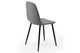 Silla de comedor Hall gris, vista 3