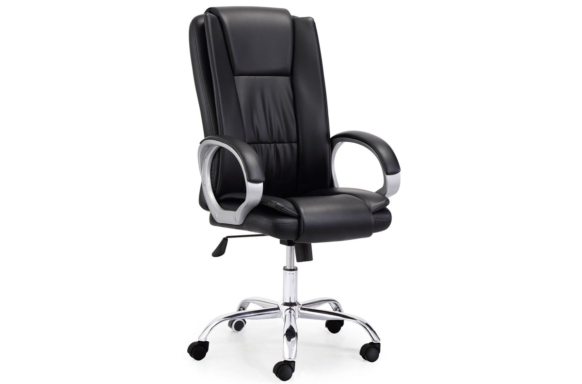 Silla de oficina giratoria Atlas negro