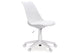 Silla de oficina giratoria Lina en color blanco