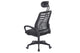 Silla de oficina Kneck con reposacabezas en color gris, vista 2