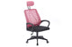 Silla de oficina Kneck con reposacabezas en color negro, vista 2