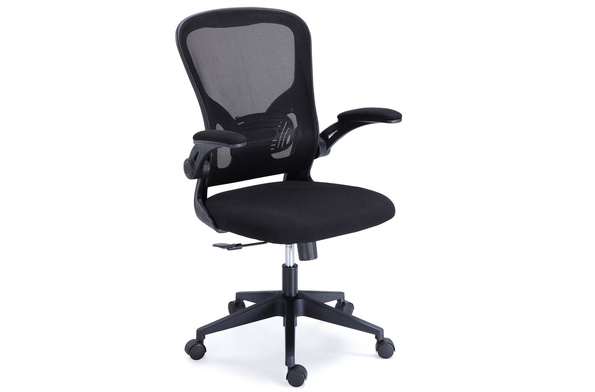 Silla de oficina giratoria Lexi negro