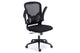 Silla de oficina giratoria Lexi negro, vista 3