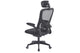Silla de oficina Aero con reposacabezas negro, vista 2