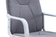 Sillón relax giratorio Genesis gris, vista 3