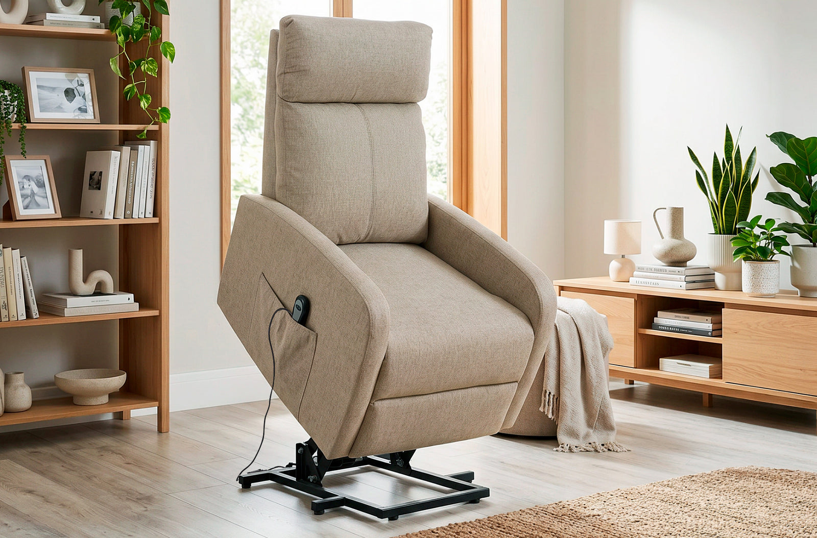 Sillón relax elevador Life beige