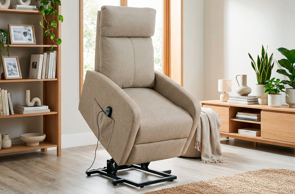 Sillón relax elevador Life beige