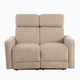 Sofá 2 plazas relax automático Pilot en color beige, vista 2