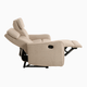 Sofá 2 plazas relax automático Pilot en color beige, vista 4