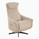 Sillón relax Zero Gravity en color beige, vista 3