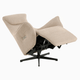 Sillón relax Zero Gravity en color beige, vista 4