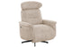 Sillón relax giratorio Valter en color beige