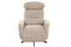 Sillón relax giratorio Valter en color beige, vista 2