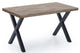Mesa de comedor X-Loft roble American, vista 2