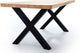Mesa de comedor X-Loft roble y negro, vista 4
