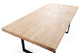 Mesa de comedor extensible Natural, vista 8