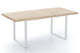 Mesa de comedor extensible en color blanco, vista 3