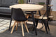 Silla de comedor Tolix negro asiento roble, vista 7