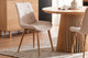 Silla de comedor Marlene en color beige, vista 2