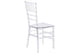 Silla de comedor Tiffany transparente, vista 3