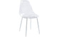 Silla de comedor Telma transparente, vista 2