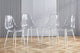 Silla de comedor Telma transparente, vista 6