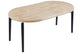 Mesa de comedor redonda extensible Moon, vista 6