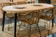 Mesa de comedor redonda extensible Moon, vista 8
