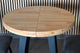Mesa de comedor redonda extensible Berg en color negro, vista 7