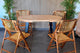 Mesa de comedor redonda extensible Berg en color negro, vista 9