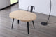 Mesa de comedor redonda extensible Berg en color negro, vista 15