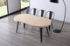 Mesa de comedor redonda extensible Berg en color negro, vista 16