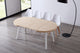 Mesa de comedor Redonda Berg en color blanco, madera, metal, vista adicional (2) — imagen 2