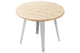 Mesa de comedor redonda extensible Berg-E en color blanco, vista 2