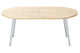 Mesa de comedor redonda extensible Berg-E en color blanco, vista 5