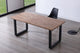 Mesa de comedor extensible Roma en color negro, vista 4