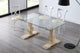 Mesa de comedor Versalles Cristal, vista 3